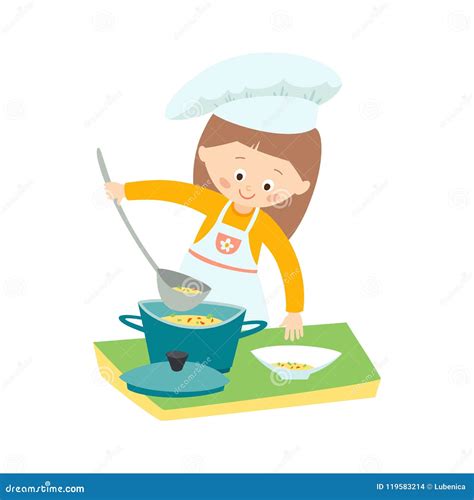 Woman Cooking Clip Art