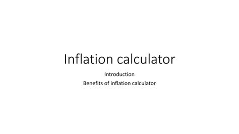 Image result for Rate Inflation Calculator