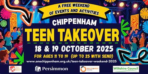 Teen Takeover Weekend 2025 - One Chippenham