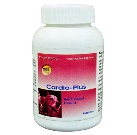 Saitrayaa Cardio Plus Heart Support Tablets for Dogs and Cats (pack of ...