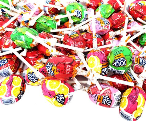 JOLLY RANCHER Lollipops Hard Candy, Original Flavors Candy Pops, Bulk ...