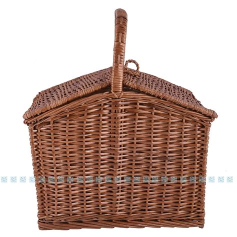 JGC Cane Picnic basket : Amazon.in: Home & Kitchen