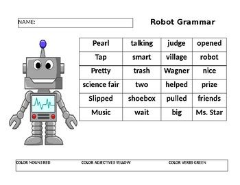 Word Class Grammar Robot 的图像结果