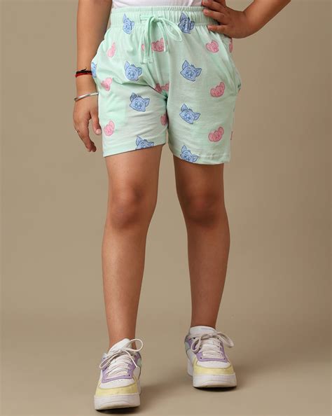 Tom & Jerry Printed Regular Fit Shorts For Girls – Kidsville