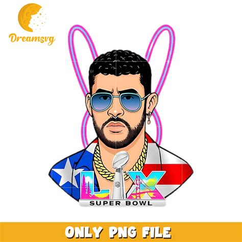 Super bowl bad bunny png, bad bunny vibes png, puerto rico artist png ...