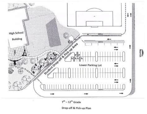 Grades 7-12 Drop Off and Pick Up Plan
