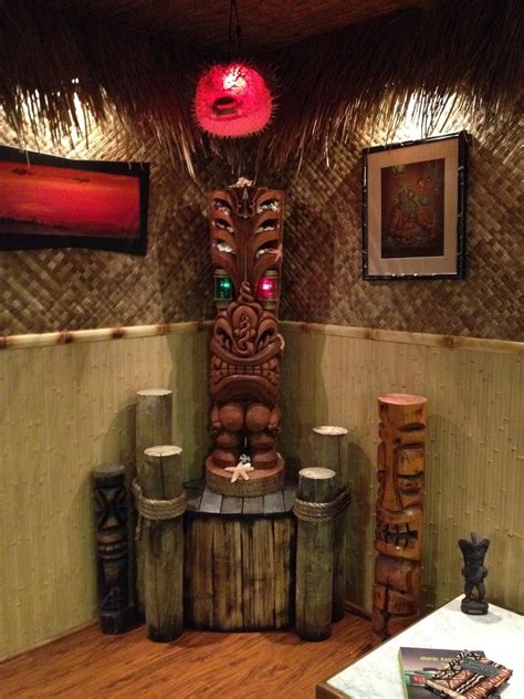Tiki bar decor at home -- readers photos of their tiki style | Tiki bar ...