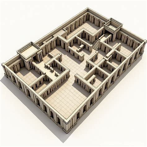 realistic floor plan of the roman senate building Prompts | Stable ...
