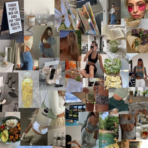 clean girl aesthetic collage (: | Aesthetic collage, Aesthetic ...