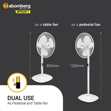 Atomberg Efficio with 2 Year Warranty BLDC Motor with Remote 400 mm ...