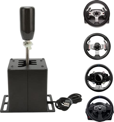 Buy USB Racing Shifter for Logitech G29 G27 G25 G920 for T300RS GT, Sim ...