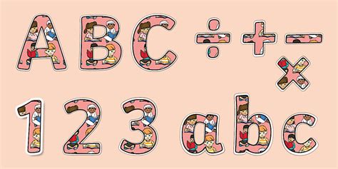 Reading Book Display Lettering