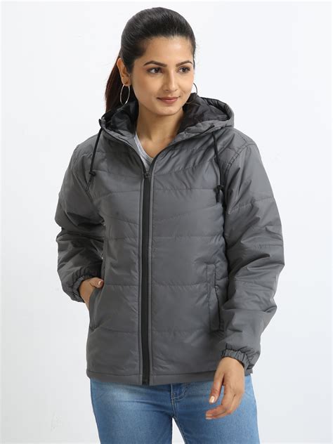 Buy Trendy grey jacket womens at Great Price Online