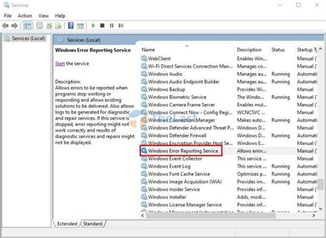 Werfault.exe Windows Problem Reporting 的图像结果