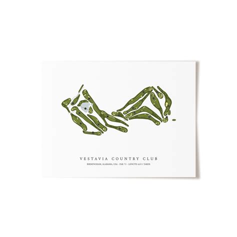 Vestavia Country Club | Golf Course Map