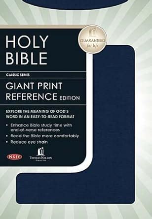 Buy Giant Print Reference Bible-NKJV-Classic Book Online at Low Prices ...