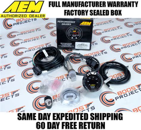Aem 52mm Wideband Air Fuel Ratio Gauge with LSU Sensor - India | Ubuy