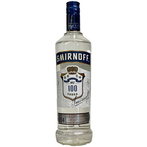 Smirnoff 100 Proof Vodka 1L | Lisa's Liquor Barn