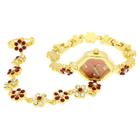 Buy Online Sonata Quartz Analog Maroon Dial Metal Strap Watch for Women ...