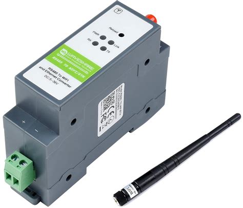 RS485 to WiFi/Ethernet Module, Rail-Mount Serial Server, Modbus MQTT ...