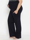 Buy Plus Size Comfy Maternity Lounge Pants - Navy Blue