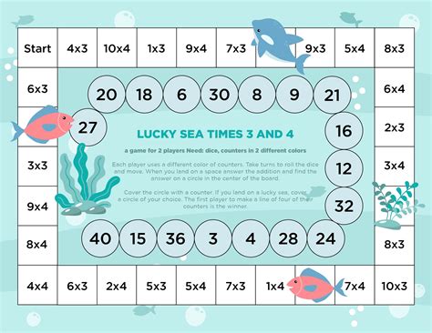 Board Games Maths Fun - 6 Free PDF Printables | Printablee