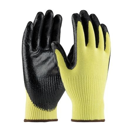Pip Cut Resistant Coated Gloves, Cut Level A3 , Latex , MicroFinish , L ...