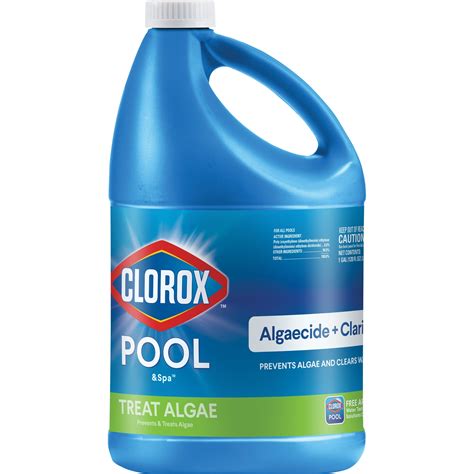 Clorox Pool&Spa Clorox Pool & Spa Algaecide Clarifier - 1 Gallon India ...