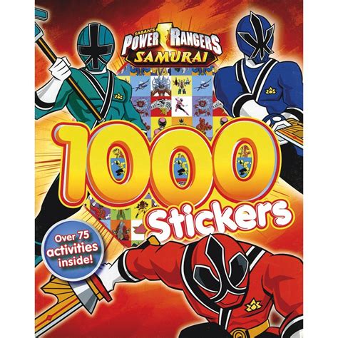 Buy Saban's Power Rangers Samurai 1000 Stickers Book Online at Low ...