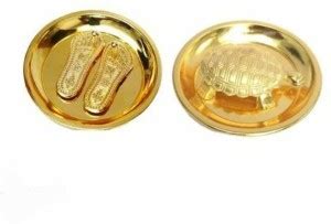 PLANET WORLD Vastu Tortoise And Lakshmi Charan Paduka Kachhua Yantra ...