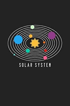 Solar System: 120 Blank Lined Page Softcover Notes Journal - College ...