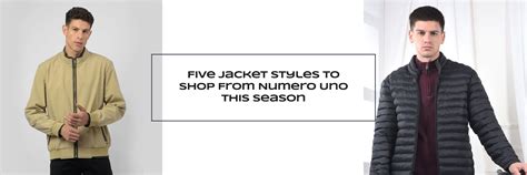 Five Jacket Styles To Shop From Numero Uno This Season