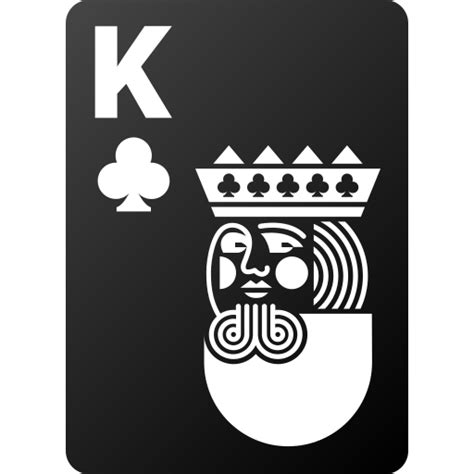 King of clubs - Free gaming icons