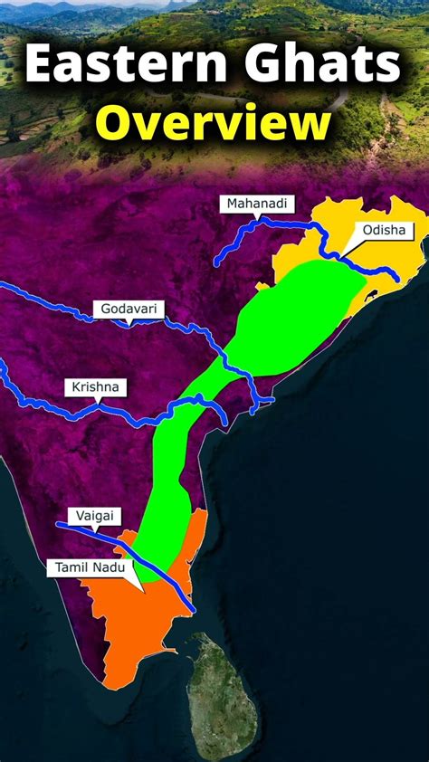 Eastern Ghats Map