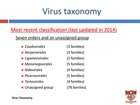 virus taxonomy and classification | PDF