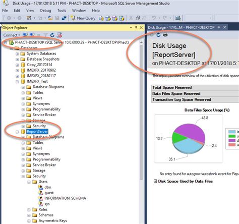 MS SQL Server Cannot Connect to the Report Server Database 的图像结果