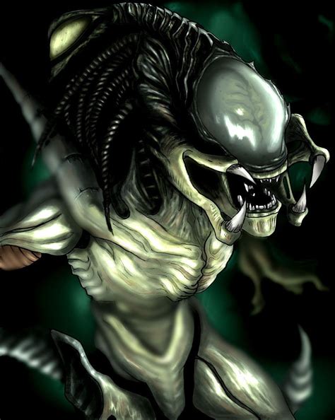 Image result for Predalien Animation