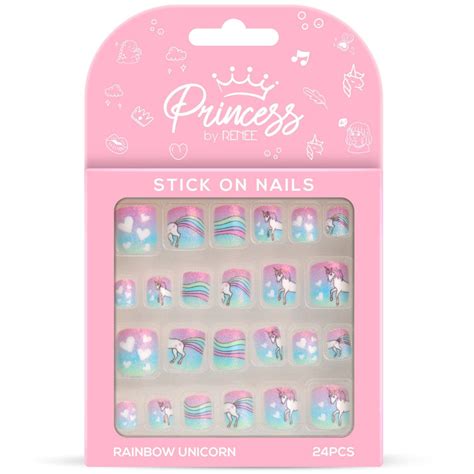 RENEE Princess Stick On Nails Pink Marble – Soni Cosmetics