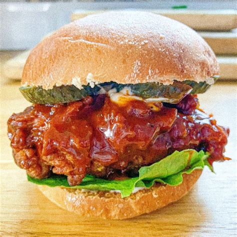 Nashville Hot Crispy Chicken Sandwich - Documenting My Dinner