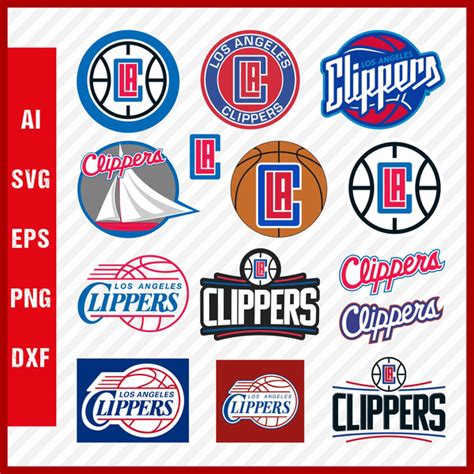 LA Clippers Logo Minimalist Background Aesthetic Vector Art