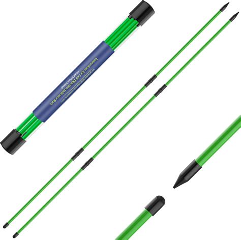 Seticek Golf Alignment Sticks 2 Pack,Upgraded 48" Collapsible Alignment ...