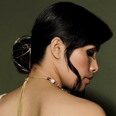 Tara Bun Holder - Gold – Hair Drama Company