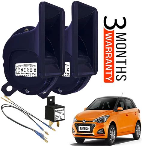 Generox Horn For Hyundai Elite i20 Price in India - Buy Generox Horn ...