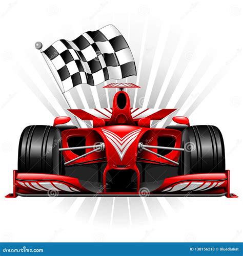 Race Car Vector Clip Art