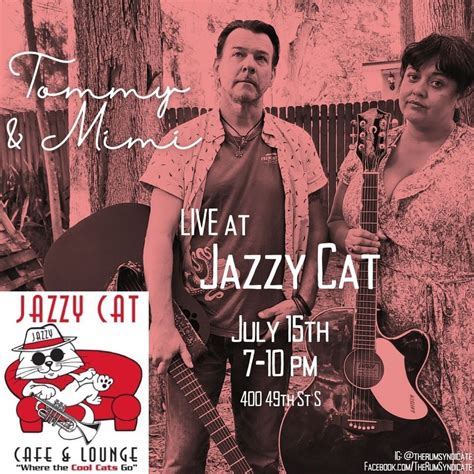 Tommy & Mimi LIVE at Jazzy Cat , Jazzy Cat Cafe and Lounge, Saint ...