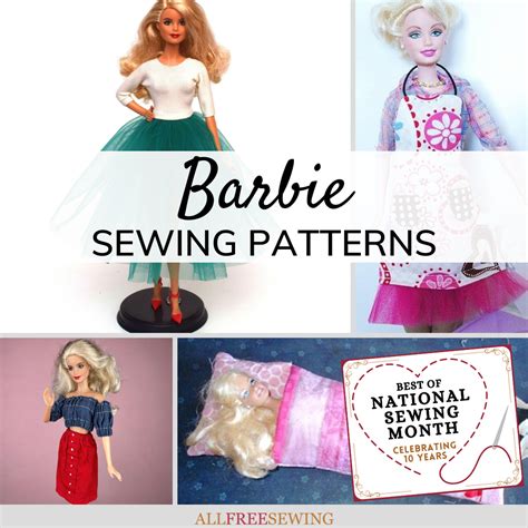 Free Printable Barbie Clothes Sewing Patterns