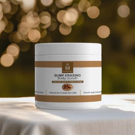 Buy U16 Bump Eraser Body Scrub, Smooth Skin with 10% AHA, Glycolic Acid ...