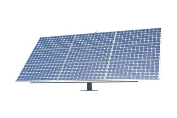 Solar panel png 3d clipart sustainable electricity source on ...
