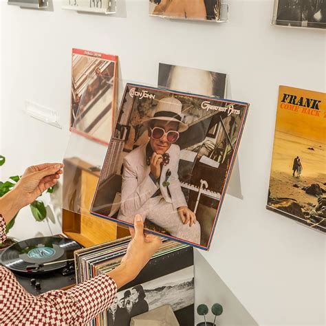 Vinyl Pros 8 Pack Vinyl Record Display Set with Floating India | Ubuy