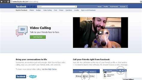 Facebook’s awesome announcement: Skype-powered video chat
